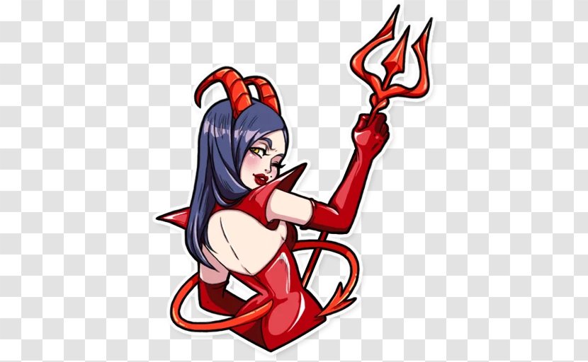 Sticker Telegram Devil Habrahabr - Cartoon Transparent PNG