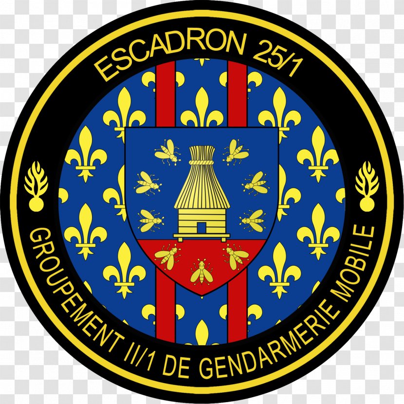 Maisons-Alfort EGM Mobile Gendarmerie Groupement II/1 De Organization - Emblem - France Transparent PNG