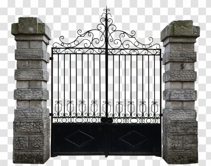 Fortified Gateway The Gates - Medieval Architecture - Gate Transparent PNG