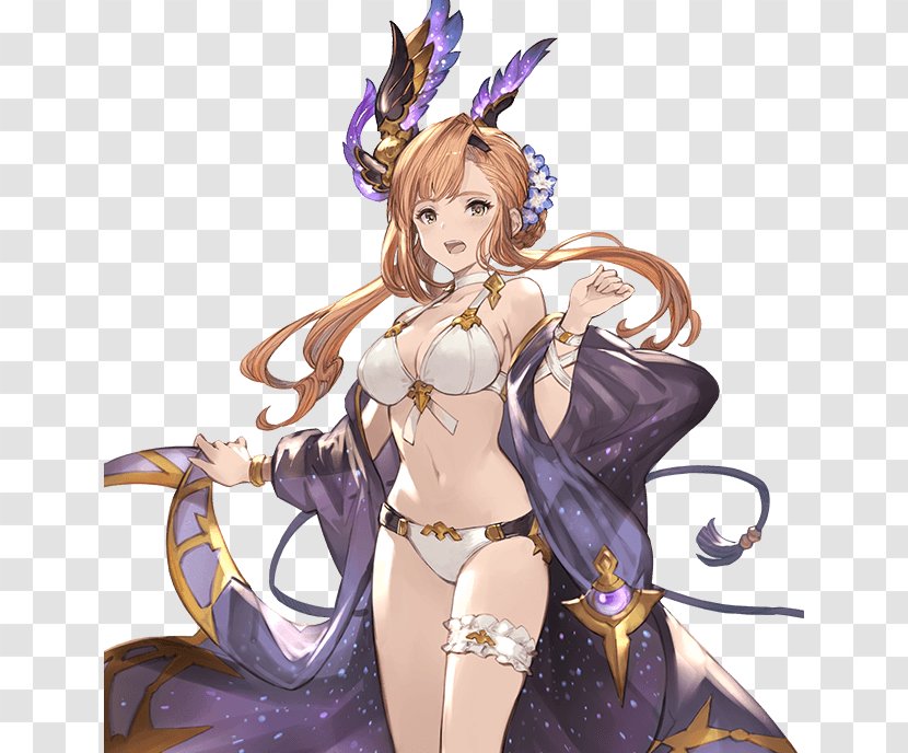 Granblue Fantasy Swimsuit Fundoshi Cosplay Woman - Silhouette - Shadowverse Transparent PNG