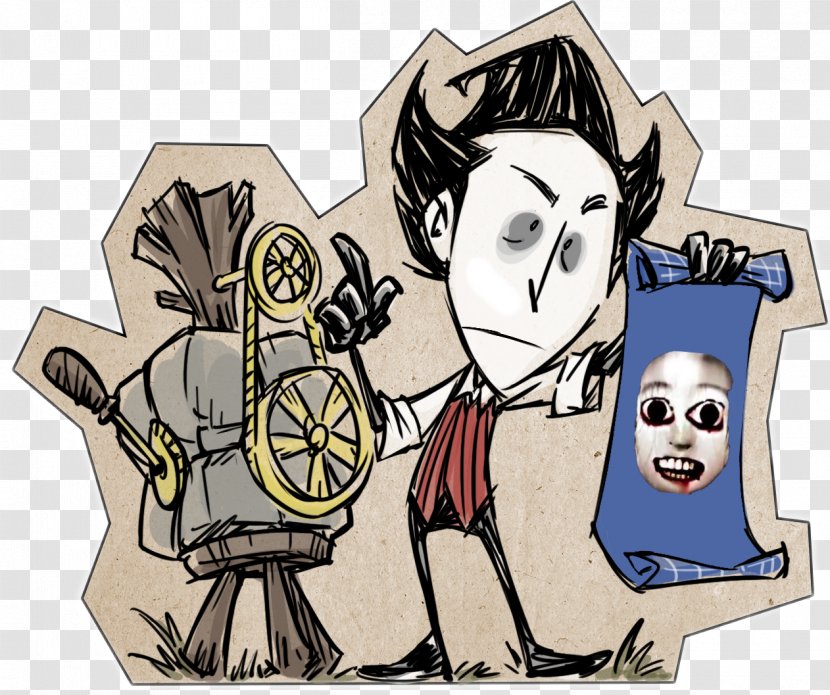 Don't Starve Together Klei Entertainment Video Game Character - Cartoon - Holding The Paper Transparent PNG