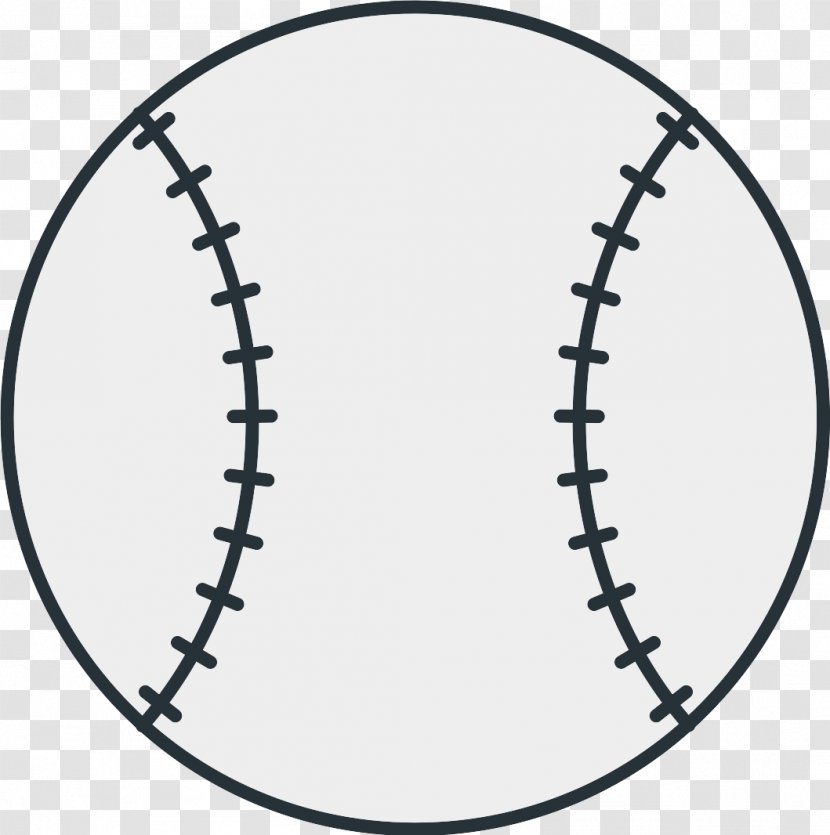 Baseball Softball Icon - Cricut Transparent PNG