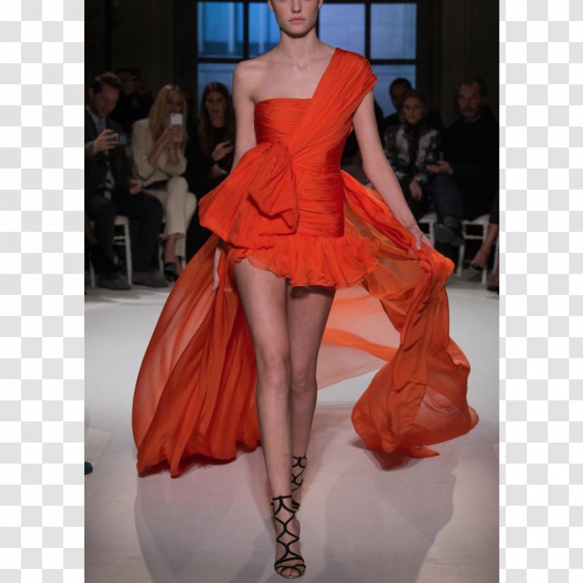 Paris Fashion Week Haute Couture Model Chanel - Tree - Silk Cloth Transparent PNG