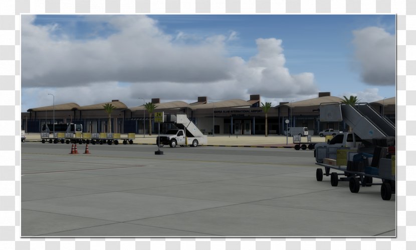 Microsoft Flight Simulator X Lockheed Martin Prepar3D Marsa Alam Airport Transport - Roof Transparent PNG