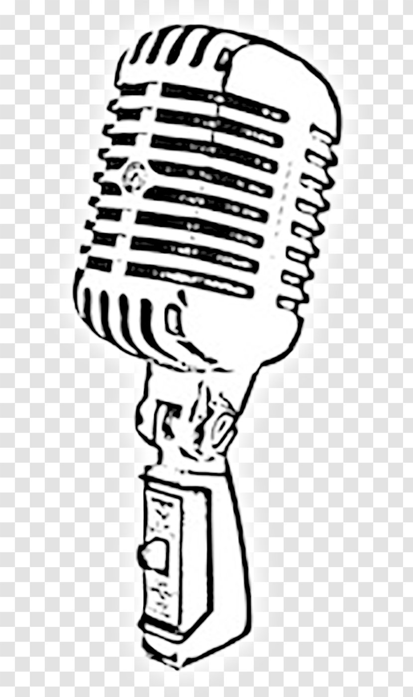 Microphone - Line Art Technology Transparent PNG