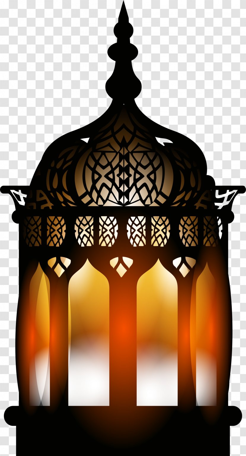 Quran Islam Ramadan - Black Retro Street Lamp Transparent PNG