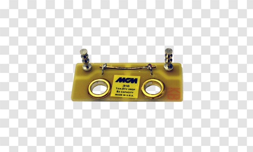 Ohm Microphone Shunt Yellow Electronic Component - Circuit Transparent PNG