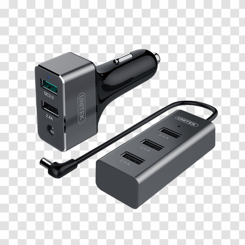 Battery Charger AC Adapter Quick Charge USB-C - Port - Usb Transparent PNG