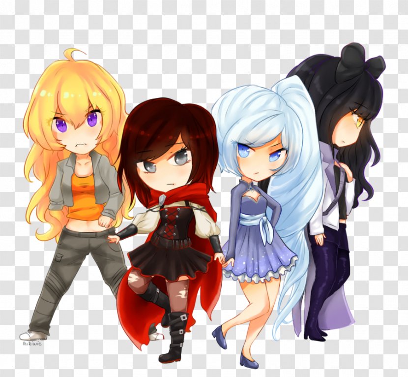 YouTube Rooster Teeth DeviantArt RWBY - Watercolor - Volume 4Team Transparent PNG