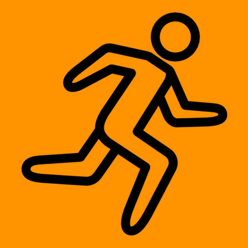 Running #ICON100 Jogging - Text - Run Transparent PNG