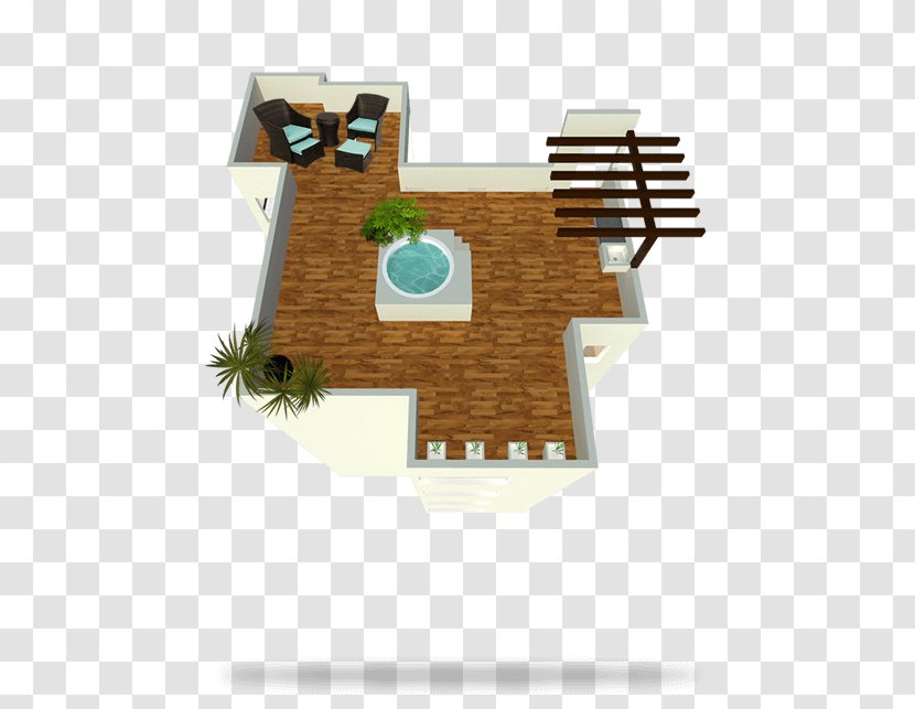 Casa De Verão Roof Garden Room - Apartment Transparent PNG