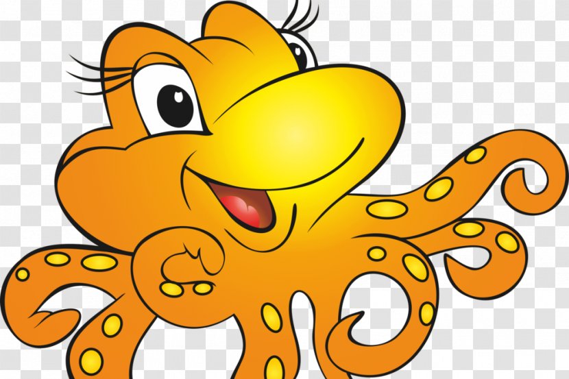 Песенка осьминожков Осьминожки Animated Film Facebook Clip Art - Invertebrate - Octopus-cartoon Transparent PNG