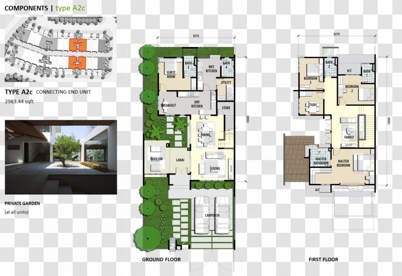 Bandar Enstek Epsom College Nilai House Architecture - SOLD OUT Transparent PNG