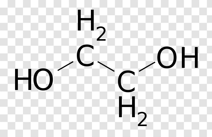 Ethylene Glycol Propylene Diol Structural Formula - Dimethacrylate Transparent PNG