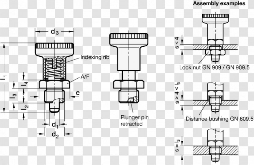 Stainless Steel Nickel Spring Diagram - Mechanism - Plunger Transparent PNG