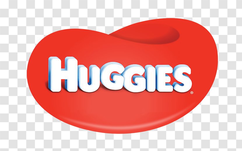 Diaper Logo Fralda Huggies Brand - Heart - Pampers Transparent PNG