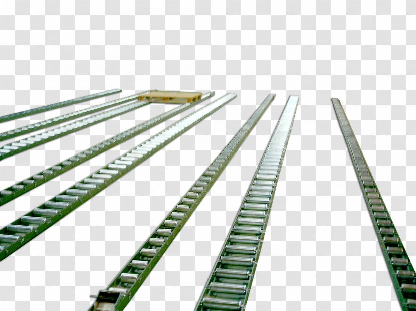 Conveyor System Belt Lineshaft Roller Machine Molding - Pallet - Industry Transparent PNG