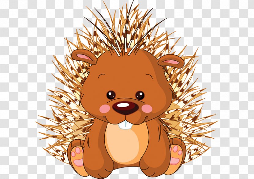 Hedgehog Porcupine Royalty-free Clip Art - Cartoon - Vector Transparent PNG