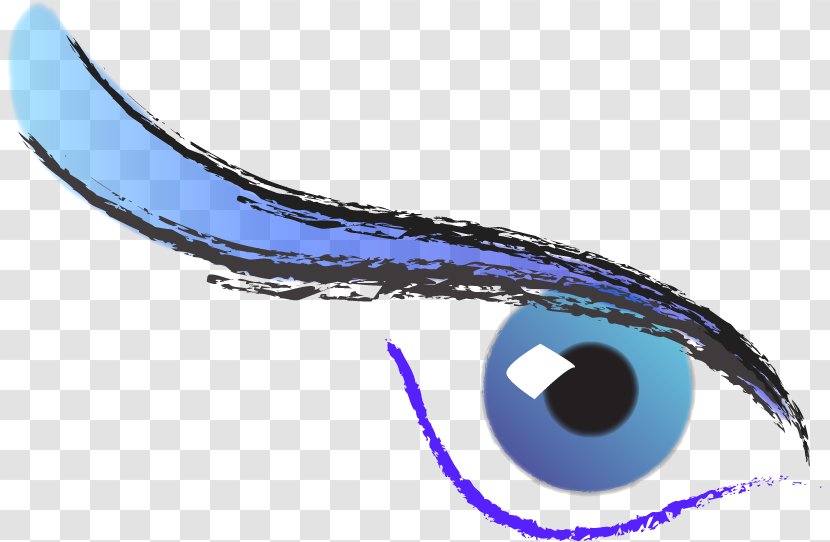 Fish Eye Line .cf Clip Art - Feather - Left Transparent PNG