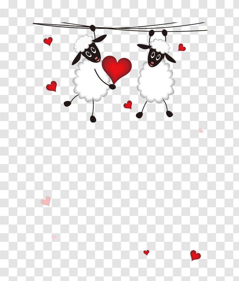 Love Friendship Engagement Romance Happiness - Heart - Confession Sheep Transparent PNG
