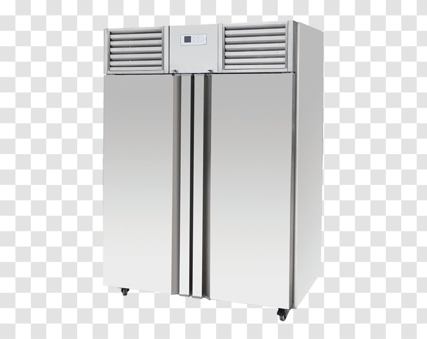 Refrigerator Gastronorm Sizes Chiller Refrigeration - Stainless Steel Door Transparent PNG