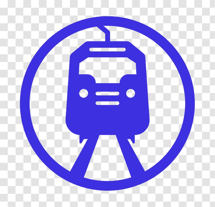Trolley Atlanta Streetcar Transport - Logo - Blue Instagram Icon Transparent PNG