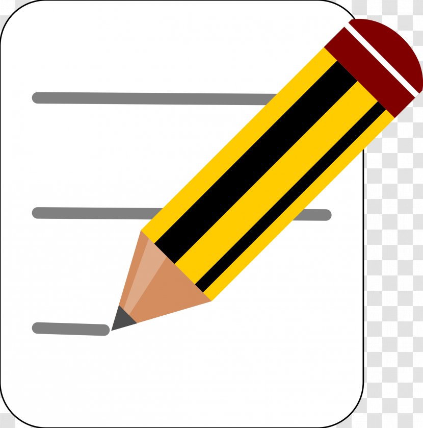 Writing Note-taking Post-it Note Clip Art - Book - Pencil Transparent PNG