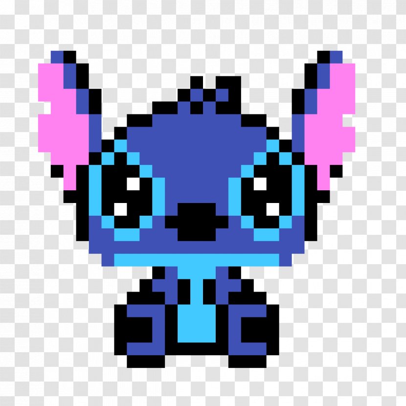 Disney's Stitch: Experiment 626 Lilo Pelekai Pixel Art Drawing Transparent PNG