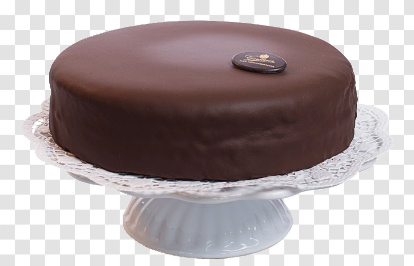 Flourless Chocolate Cake Sachertorte Ganache Transparent PNG