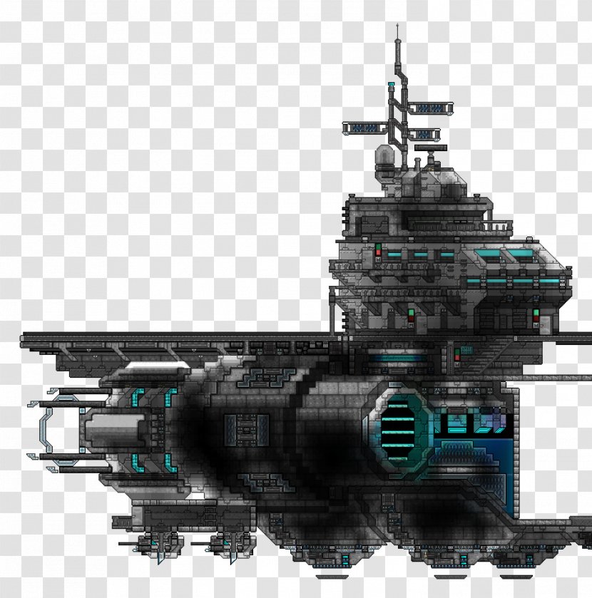 Terraria Dreadnought Heavy Cruiser - Vehicle - Legacy Carrier Transparent PNG