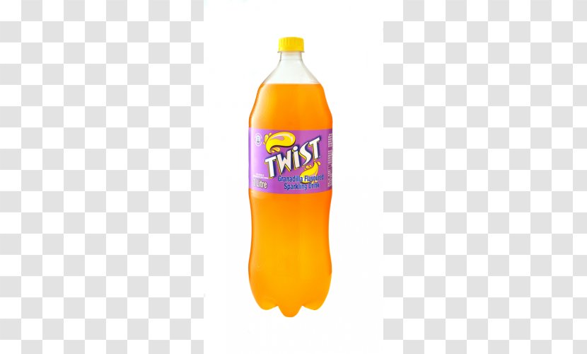 Orange Soft Drink Water Bottles Transparent PNG