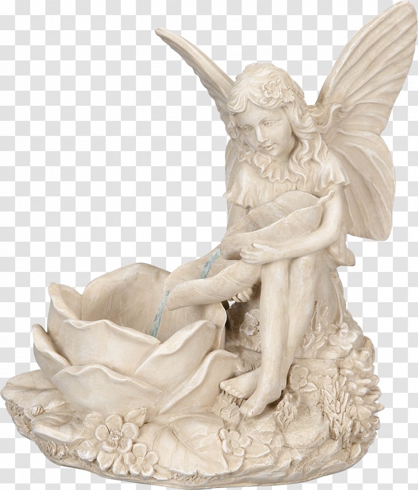 Classical Sculpture Statue Figurine - Supernatural Creature Transparent PNG