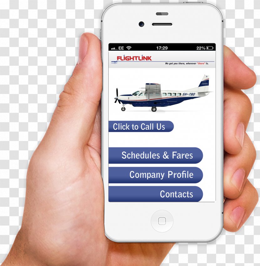 Smartphone IPhone Mobile App Handheld Devices Application Software - Android - Air Tanzania Flight Schedule Transparent PNG