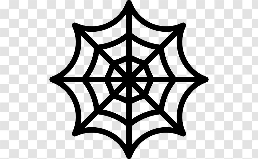 Spider-Man Spider Web Stencil Clip Art - Plant - Cobweb Transparent PNG