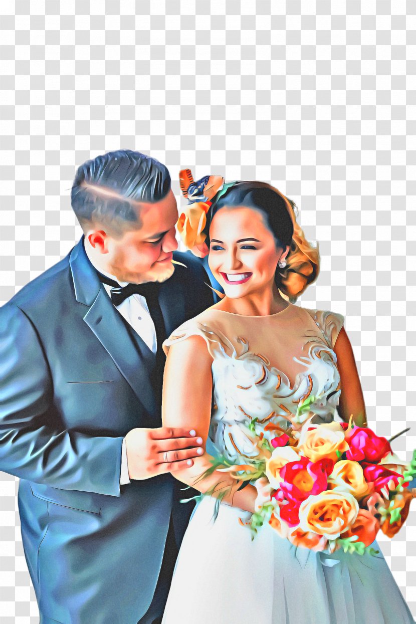 Wedding Love Couple - Party - Cut Flowers Transparent PNG