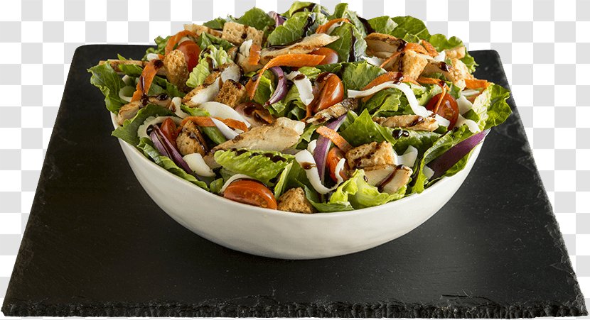 Caesar Salad Spinach Fattoush Waldorf Vegetarian Cuisine - Recipe Transparent PNG