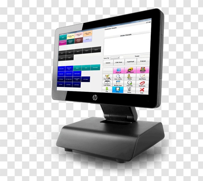 Computer Monitors Hewlett-Packard Dell System Point Of Sale - Monitor - Hewlett-packard Transparent PNG