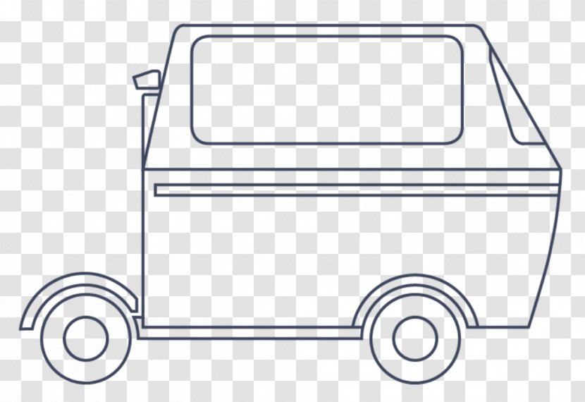 Motor Vehicle Technology Line Art - Black And White Transparent PNG