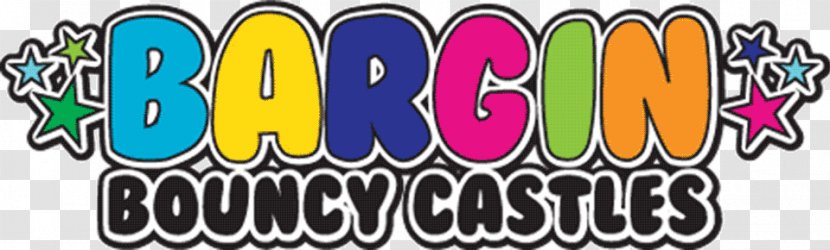 Logo Bargin Bouncy Castles Brand Font - Inflatable Bouncers - Castle Transparent PNG