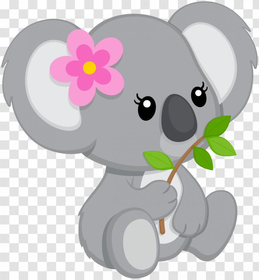 Baby Koala Clip Art - Tree Transparent PNG