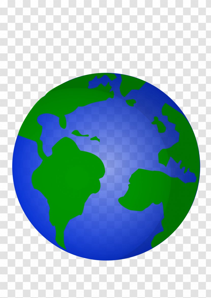 Earth Globe Sphere Planet Circle - Green Transparent PNG