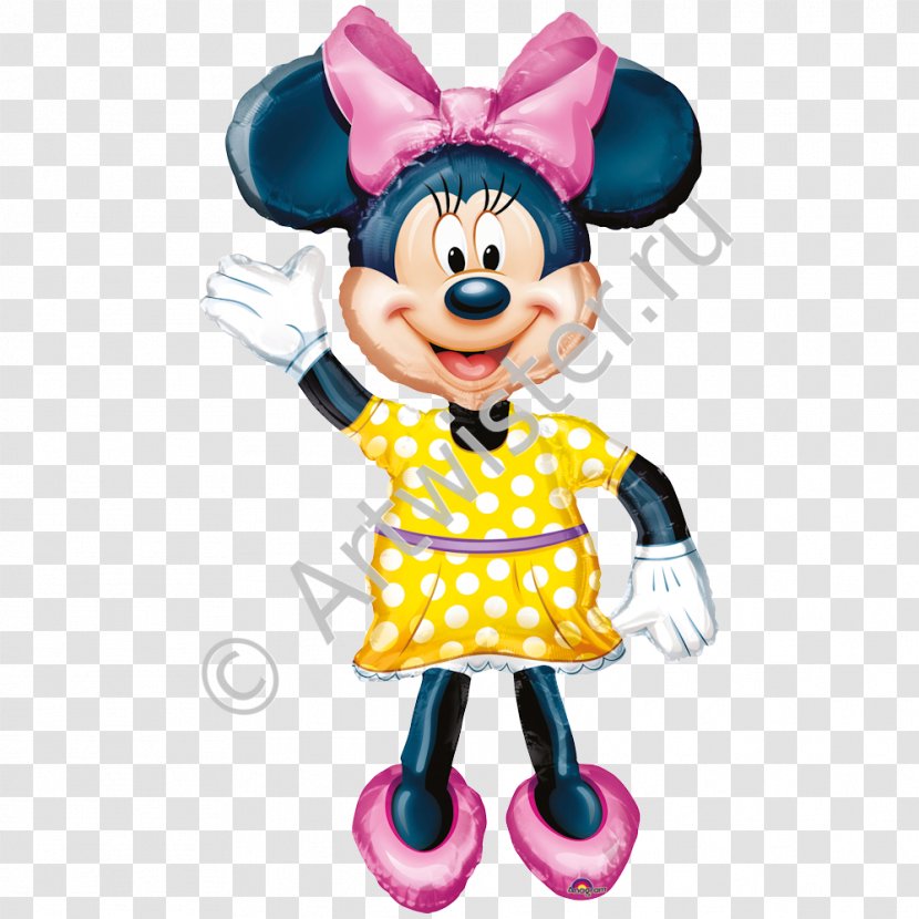 Minnie Mouse Mickey Balloon Party Costume Transparent PNG