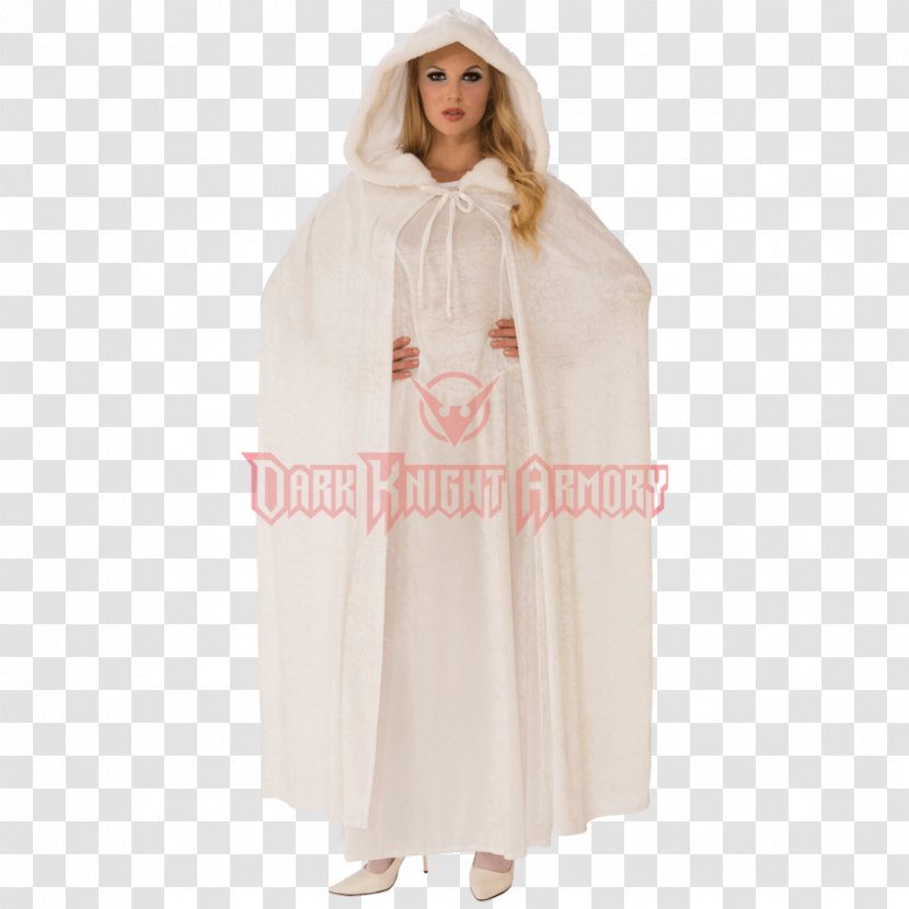 Cape Robe Sleeve Coat Clothing Accessories - Fur - Necklace Transparent PNG