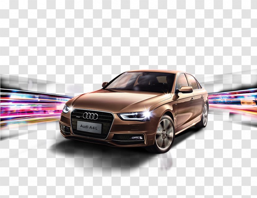 Audi A4 Car Poster A8 - Vehicle Audio - Cool Transparent PNG