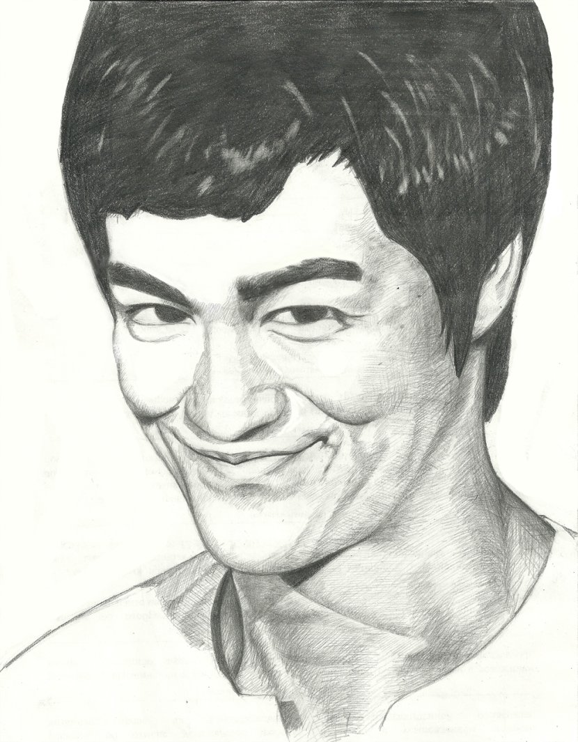 Smiley Drawing Facial Expression Face - Visual Arts - Bruce Lee Transparent PNG