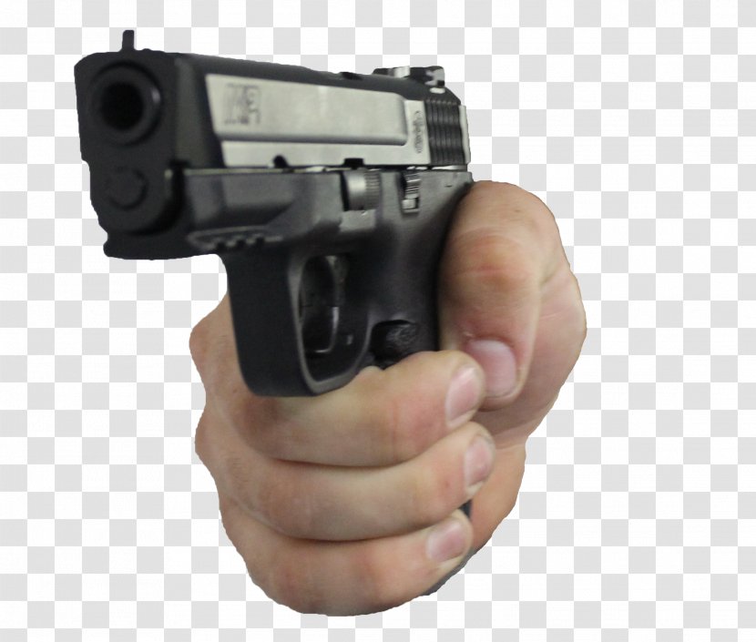 Firearm Pistol Hand Weapon - Gun Transparent PNG