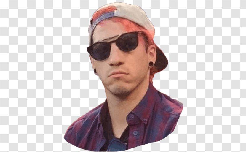 Josh Dun TWENTY ØNE PILØTS Sticker Blurryface Doubt - Vision Care - DRAKE Transparent PNG