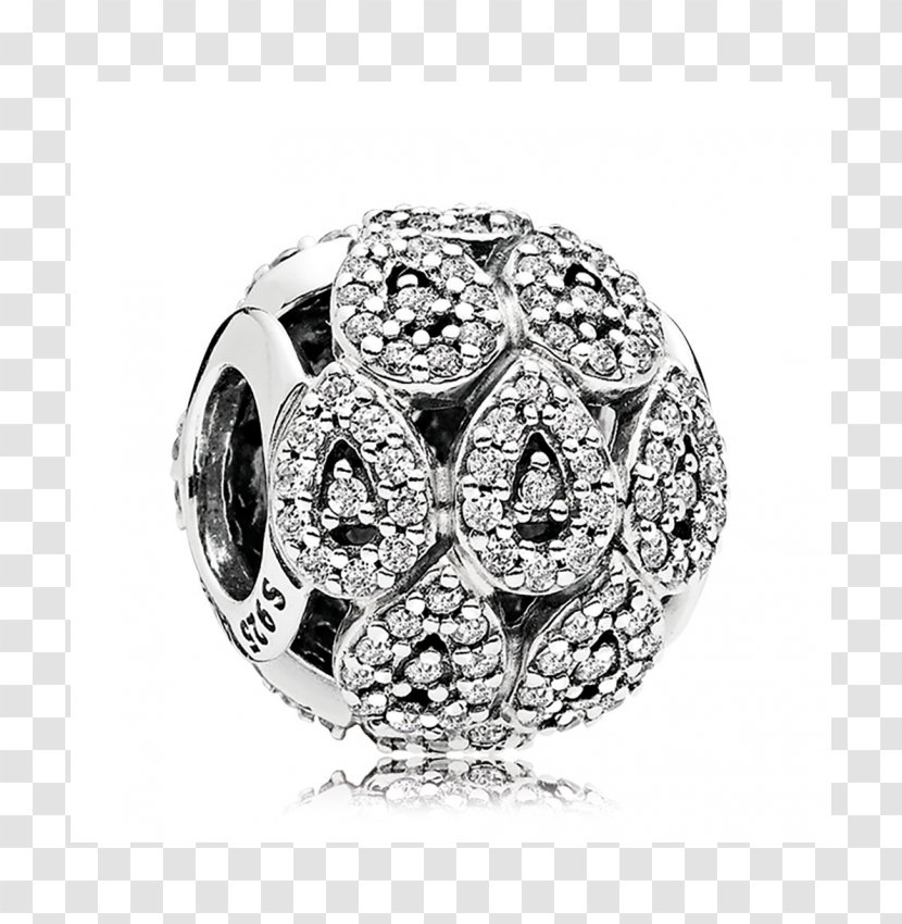 Pandora Charm Bracelet Cubic Zirconia Necklace - Body Jewelry Transparent PNG