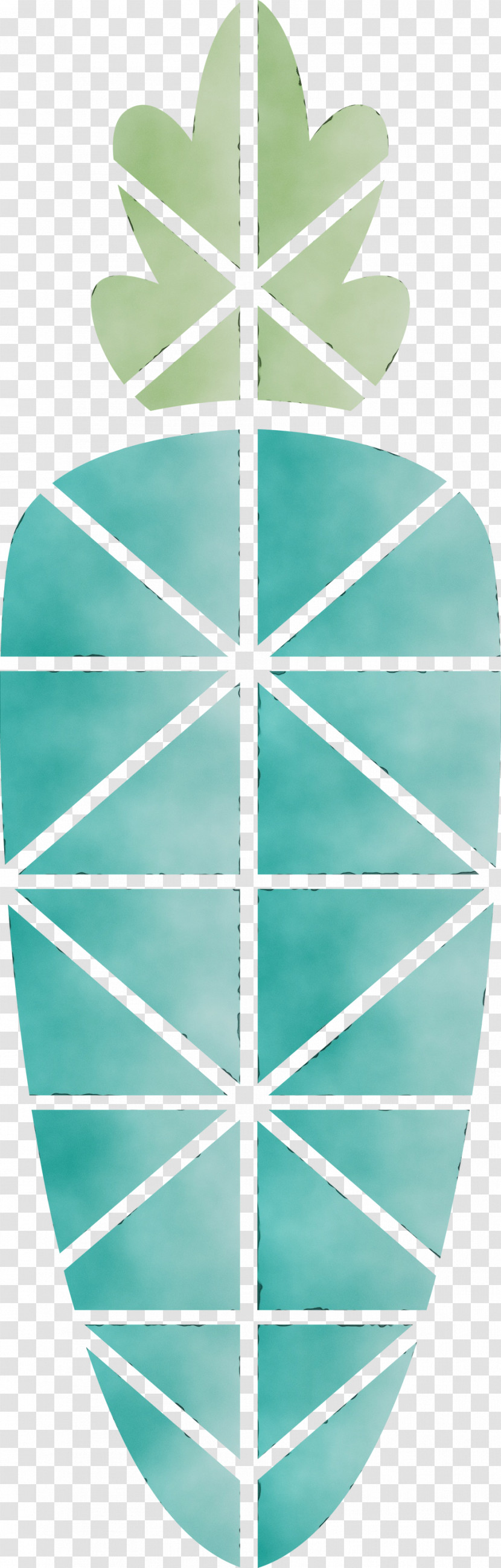 Green Turquoise Teal Line Aqua Transparent PNG