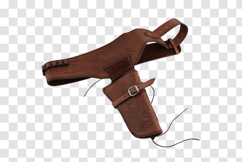 Gun Holsters Ranged Weapon Firearm Revolver Pistol Belt Transparent Png - gold bandolier and pistol holster roblox